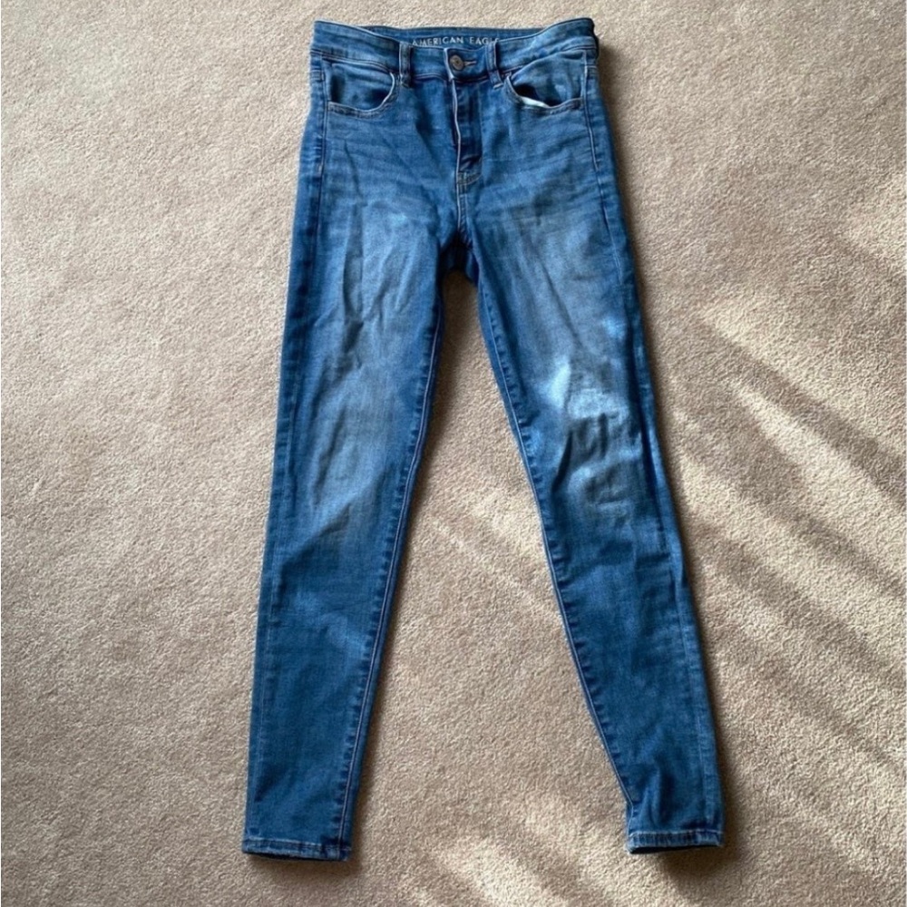 American Eagle Outfitters Blue Skinny Jeans